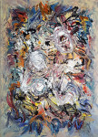 Mid-century 3   140 x 100 cm acrylic on canvas